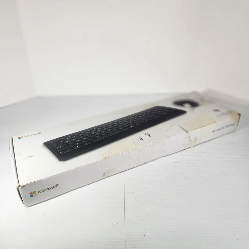 READ Microsoft Wireless 900 Desktop Wireless Keyboard‎ & Mouse NO USB DONGLE